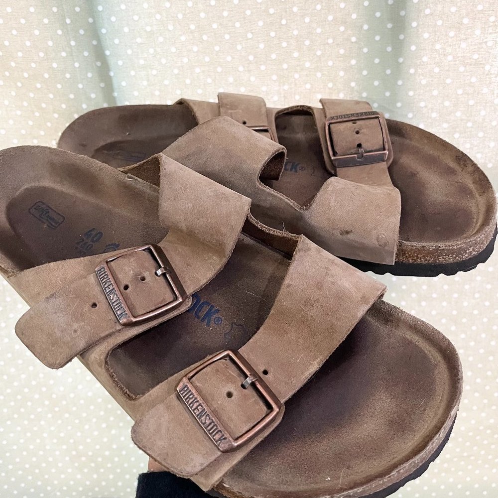 Birkenstock Sandals buckled slides Brass 40